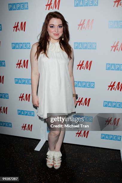 Jennifer Stone arrives to Paper Magazine's 13th Annual Beautiful People Party held at The Standard Hotel on May 13, 2010 in Los Angeles, California.