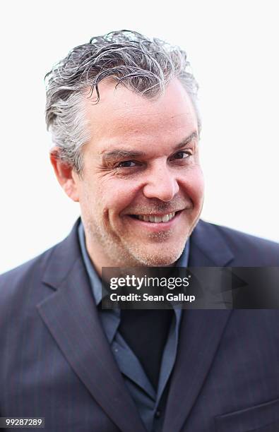 Actor Danny Huston attends the Danny Huston press breakfast during the 63rd Annual Cannes Film Festival at the Moet Salon on May 14, 2010 in Cannes,...