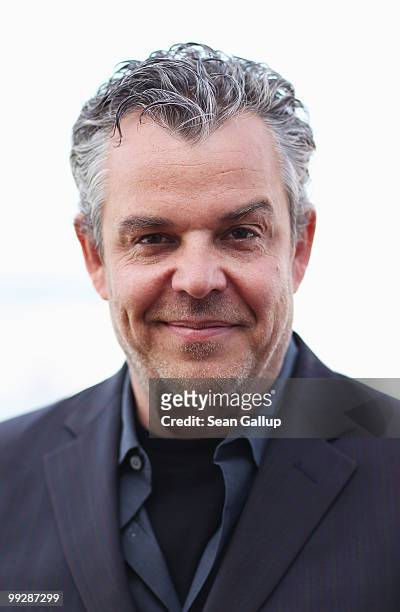 Actor Danny Huston attends the Danny Huston press breakfast during the 63rd Annual Cannes Film Festival at the Moet Salon on May 14, 2010 in Cannes,...