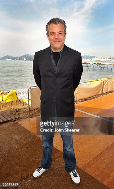 Actor Danny Huston attends the Danny Huston Press Breakfast held at the Moet Salon, Baoli Beach during the 63rd Annual International Cannes Film...