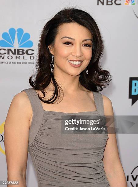 Actress Ming-Na attends "An Evening With NBC Universal" at The Cable Show 2010 at Universal Studios Hollywood on May 12, 2010 in Universal City,...