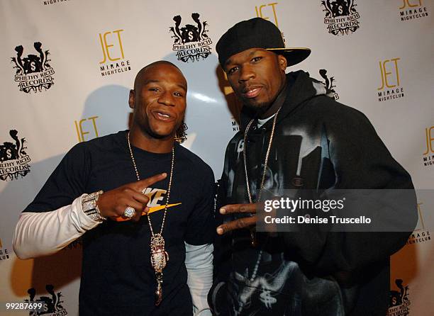 Floyd Mayweather Jr. And 50 Cent