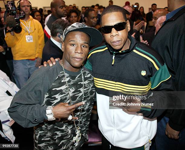 Floyd Mayweather Jr. And Jay-Z