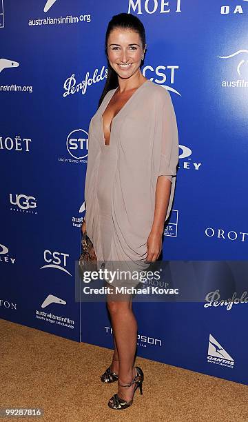 Julia Fitzroy arrives at the 2010 Australians In Film Breakthrough Awards at Thompson Hotel on May 13, 2010 in Beverly Hills, California.