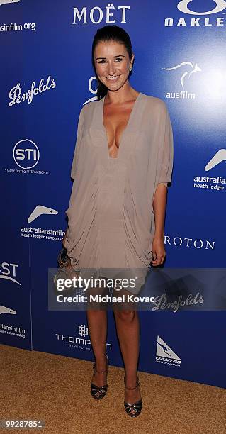 Julia Fitzroy arrives at the 2010 Australians In Film Breakthrough Awards at Thompson Hotel on May 13, 2010 in Beverly Hills, California.