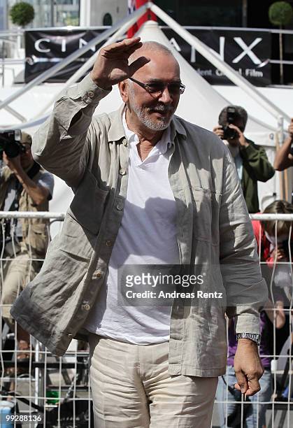Actor Frank Langella attends the 'Wall Street: Money Never Sleeps' Photocall at the Palais des Festivals during the 63rd Annual Cannes Film Festival...