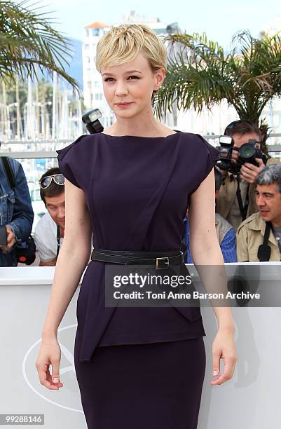 Actress Carey Mulligan attends the 'Wall Street: Money Never Sleeps' Photo Call held at the Palais des Festivals during the 63rd Annual International...