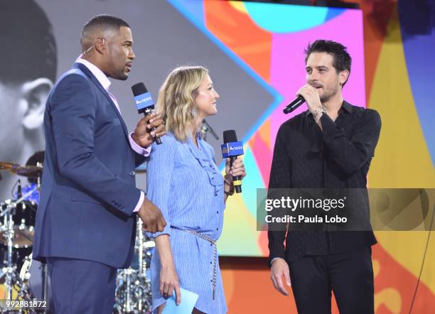 Eazy performs live from Central Park on "Good Morning America," as part of the GMA Summer Concert series on Friday, July 6, 2018 airing on the Walt...