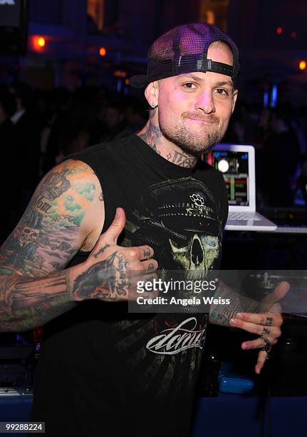 Benji Madden attends Paper Magazine's 13th Annual Beautiful People Issue event at The Standard Hollywood on May 13, 2010 in Hollywood, California.