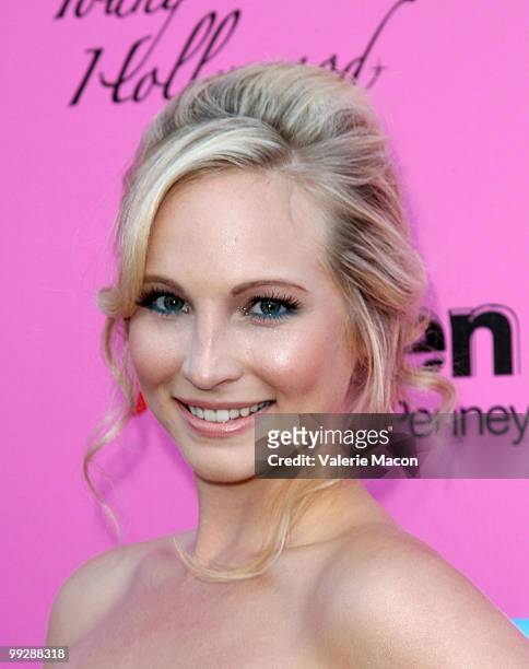 Actress Candice Accola arrives at the 12th Annual Young Hollywood Awards on May 13, 2010 in Los Angeles, California.