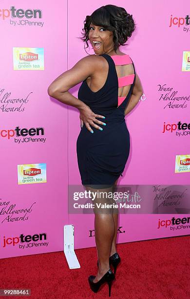 Actress Monique Coleman arrives at the 12th Annual Young Hollywood Awards on May 13, 2010 in Los Angeles, California.