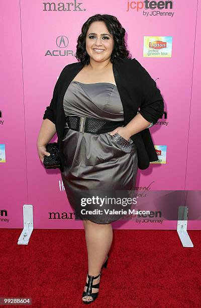 Actress Nikki Blonsky arrives at the 12th Annual Young Hollywood Awards on May 13, 2010 in Los Angeles, California.