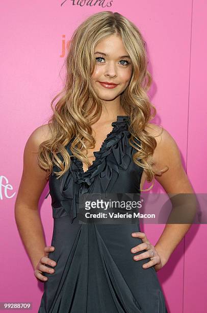 Actress Sasha Pieterse arrives at the 12th Annual Young Hollywood Awards on May 13, 2010 in Los Angeles, California.