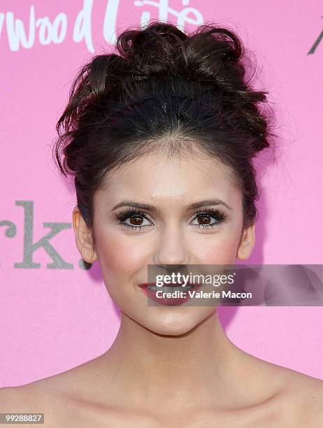 Actress Nina Dobrev arrives at the 12th Annual Young Hollywood Awards on May 13, 2010 in Los Angeles, California.