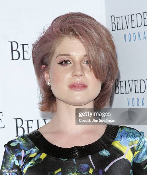 Kelly Osbourne attends the Belvedere Pink Grapefruit launch party at The Belvedere Pink Grapefruit Pop-Up on May 13, 2010 in New York City.