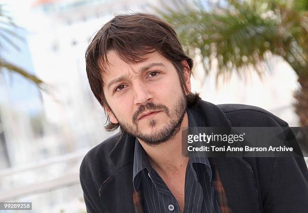 Director Diego Luna attends the 'Abel' Photo Call held at the Palais des Festivals during the 63rd Annual International Cannes Film Festival on May...
