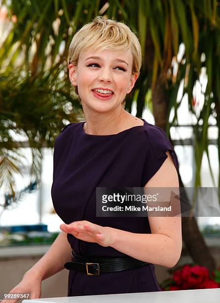Carey Mulligan attends the 'Wall Street: Money Never Sleeps' Photo Call held at the Palais des Festivals during the 63rd Annual International Cannes...