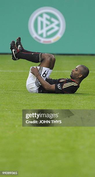 Germany's striker Cacau is pictured during the friendly football match Germany vs Malta in the western German city of Aachen on May 13, 2010 ahaed of...
