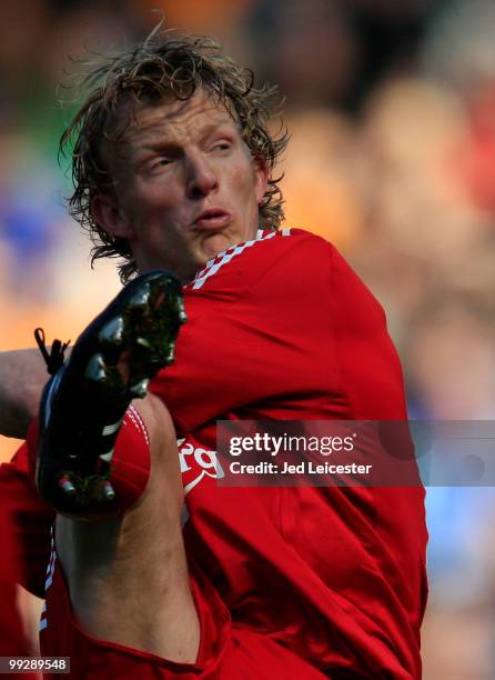 Dirk Kuyt of Liverpool during the Barclays Premier League match between Hull City and Liverpool at the KC Stadium on May 9, 2010 in Hull, England.