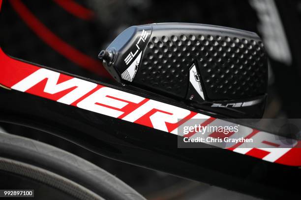 Bahrain Merida Pro Cycling Team / Detail view / Merida Time Trial Bike / Bottle / during the 105th Tour de France 2018, Training / TDF / on July 6,...