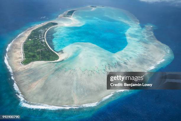 Aerial shots of the Rock Islands in Palau on August 26, 2015.