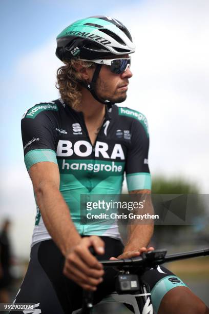 Daniel Oss of Italy and Team Bora-Hansgrohe / during the 105th Tour de France 2018, Training / TDF / on July 6, 2018 in Cholet, France.