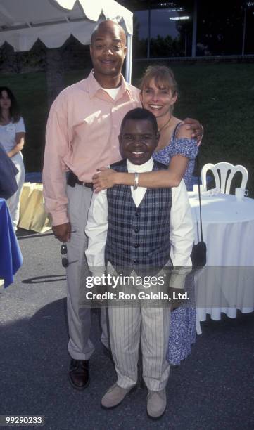 Actors Todd Brigdes and Gary Coleman and actress Dana Plato attend Fashion Island Fundradraiser on May 4, 1997 in Newport Beach, California.