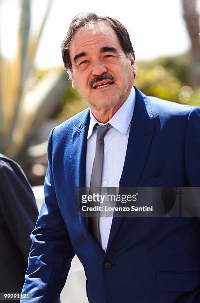 Oliver Stone attends the 'Wall Street: Money Never Sleeps' Photo Call on May 14, 2010 in Cannes, France.