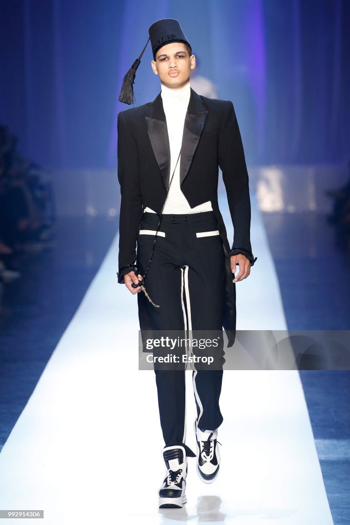 Jean-Paul Gaultier : Runway - Paris Fashion Week - Haute Couture Fall Winter 2018/2019