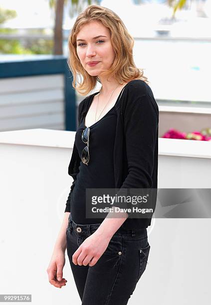Actress Imogen Poots attends the 'Chatroom' Photocall at the Palais des Festivals during the 63rd Annual Cannes Film Festival on May 14, 2010 in...