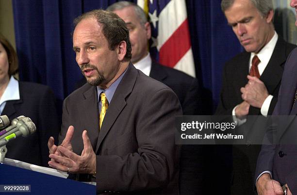 Senator Paul Wellstone, D-Minn, talks about the Democratic's view of President Bush's energy plan.