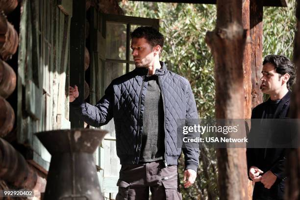 Sins of the Father" Episode 303 -- Pictured: Ryan Phillippe as Bob Lee Swagger, Jesse Bradford as Harris Downey --