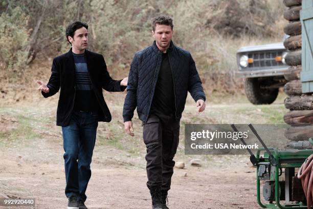 Sins of the Father" Episode 303 -- Pictured: Jesse Bradford as Harris Downey, Ryan Phillippe as Bob Lee Swagger --