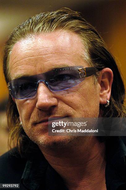 Bono, founder, DATA testifying at a Senate Appropriations AIDS Programs and Research Foreign Operations Subcommittee hearing on FY2005 appropriations...