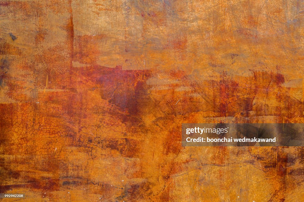 Orange wall background