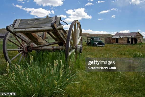 ghost town, old gold mining town, bodie state historic park, bodie, california, united states - mono county stock pictures, royalty-free photos & images