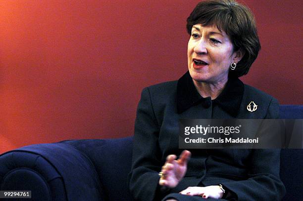 Sen. Susan Collins, R-Me., at an interview