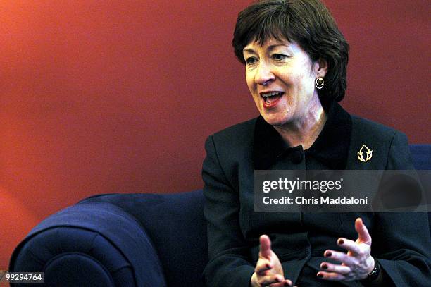 Sen. Susan Collins, R-Me., at an interview