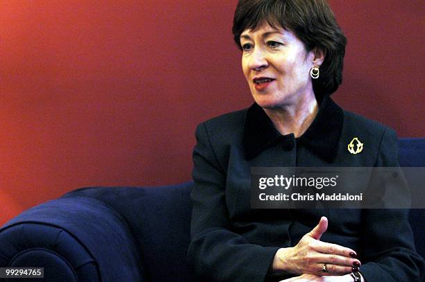 Sen. Susan Collins, R-Me., at an interview