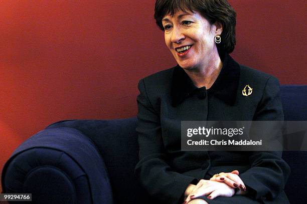 Sen. Susan Collins, R-Me., at an interview