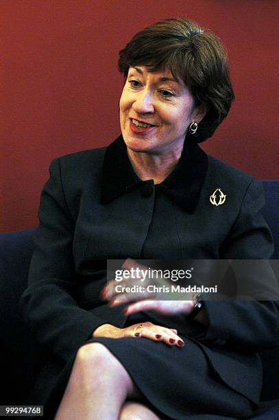 Sen. Susan Collins, R-Me., at an interview