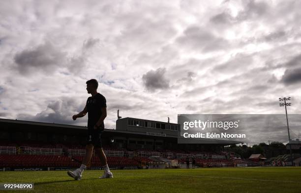 Cork , Ireland - 6 July 2018; Graham Cummins of Cork City makes his way back to the dressing room prior to the SSE Airtricity League Premier Division...