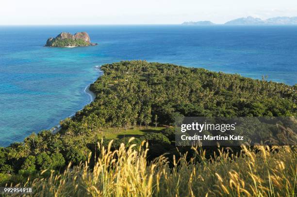 south pacific, vomo island and vomolailai, mamanuca islands, fiji - vomo fiji stock pictures, royalty-free photos & images