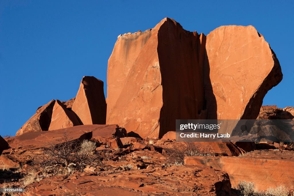 Rock formations, Twyfelfontein, Namibia