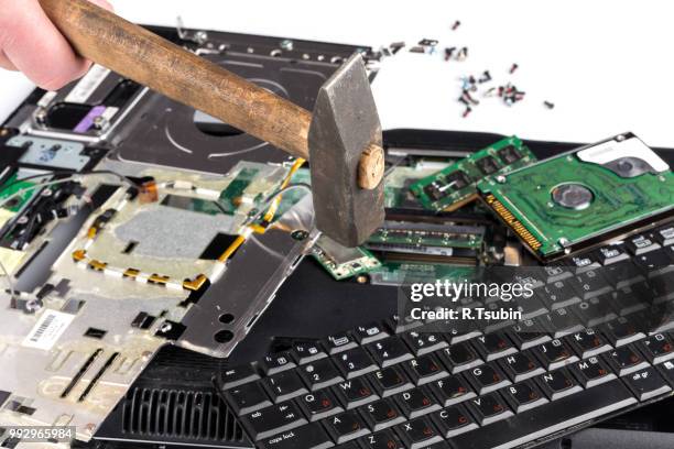 Destroy Laptop Photos and Premium High Res Pictures - Getty Images
