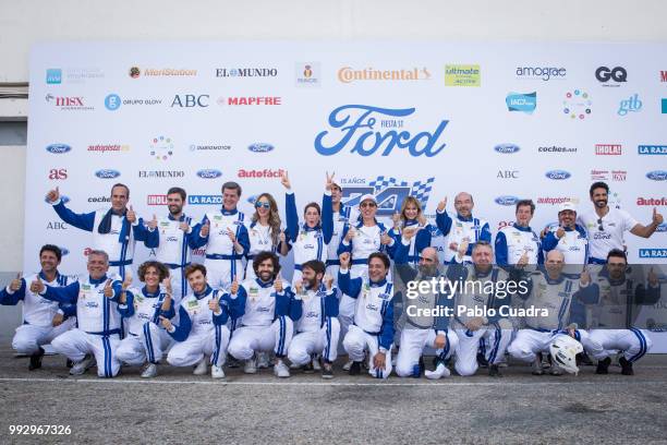 Luis Tosar, Alba Carrillo, Cayetano Martinez de Irujo, Ana Garcia Lozano, Fernando Tejero, Vanesa Romero, Santi Acosta, Oscar Hijares and Ramon...