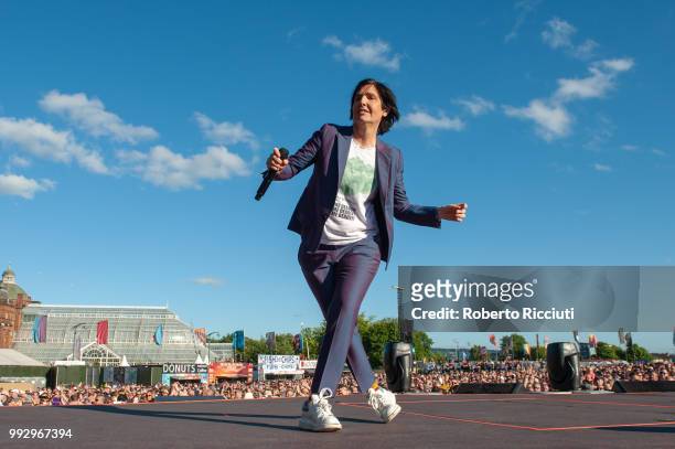 Sharleen Spiteri of Texas performs on stage during TRNSMT Festival Day 4 at Glasgow Green on July 6, 2018 in Glasgow, Scotland.