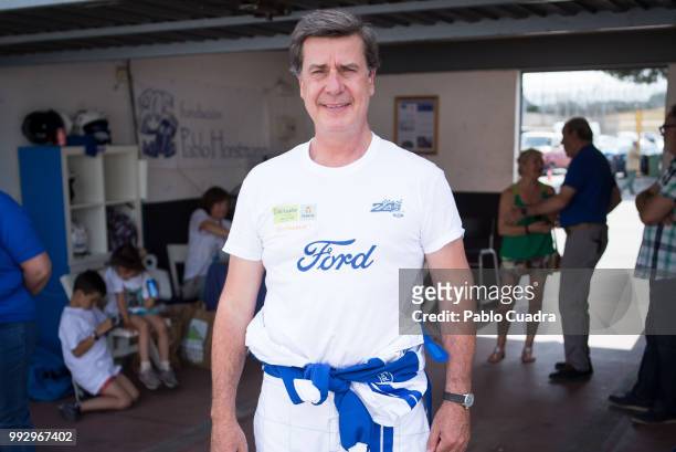 Cayetano Martinez de Irujo attends the '24 Horas Ford' charity race at Jarama racetrack on July 6, 2018 in Madrid, Spain.
