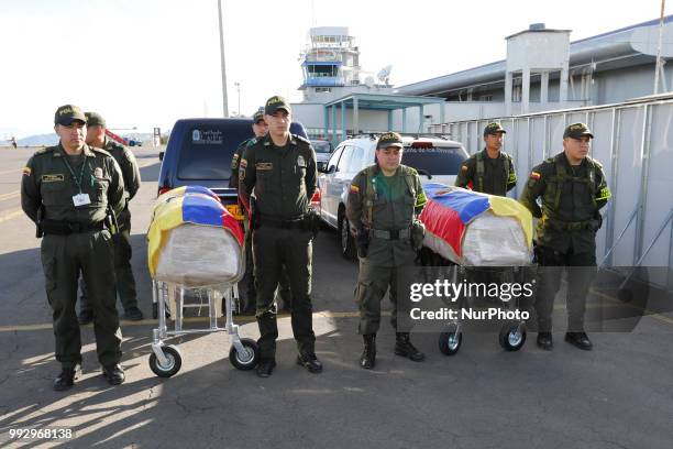 The bodies of Óscar Villacís and Katty Velasco are repatriated to Ecuador from Colombia, the couple of Ecuadorians who was kidnapped on April 11 by...
