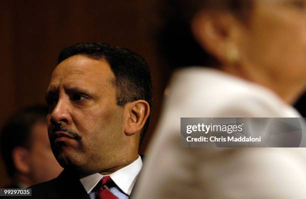 Former Mayor of New Orleans Marc Morial, president and chief executive officer of the National Urban League, testifies at the Homeland Security and...